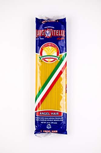 Algopix Similar Product 12 - Luigi Vitelli Angel Hair Pasta 16 oz