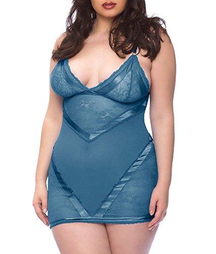 Algopix Similar Product 4 - Oh la la Cheri Elisa Lace and Satin