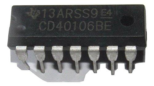 Algopix Similar Product 1 - TEXAS INSTRUMENTS CD40106BE IC HEX