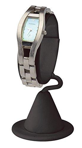 Algopix Similar Product 3 - SSWBasics Vertical Black Velvet Watch