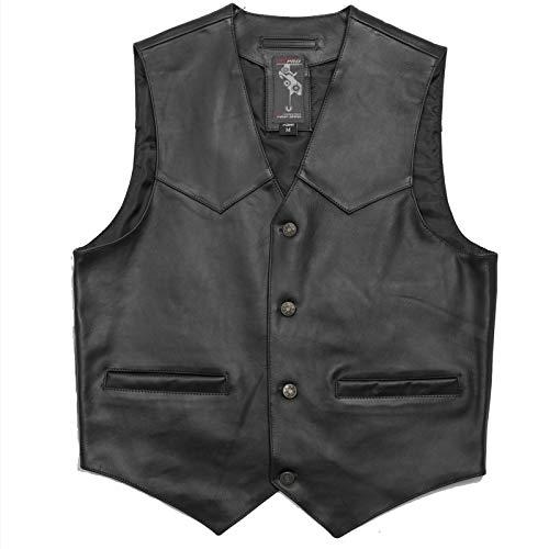 Algopix Similar Product 14 - Vintage Vest Waistcoat Motorcycle Biker