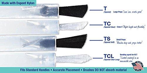 Algopix Similar Product 10 - Dental Composite Brush Kit  4 brushes