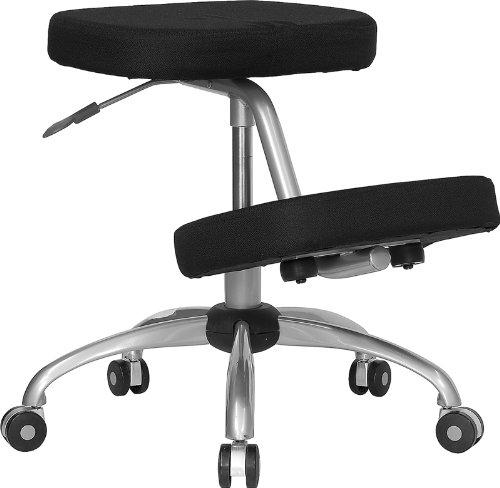Algopix Similar Product 17 - Offex Mobile Ergonomic Kneeling Chair