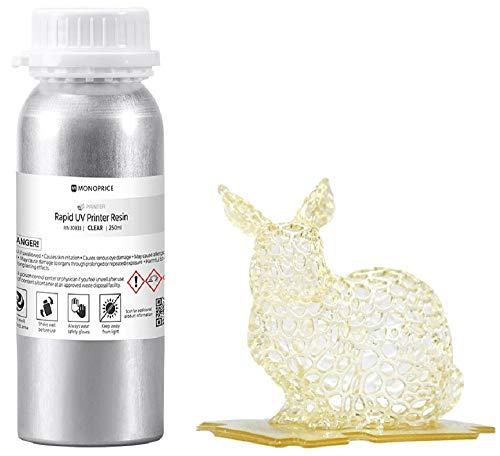 Algopix Similar Product 16 - Monoprice Rapid UV 3D Printer Resin
