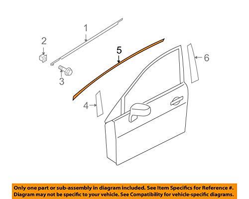 Algopix Similar Product 15 - Genuine Nissan 80817-EL000 Door Tape