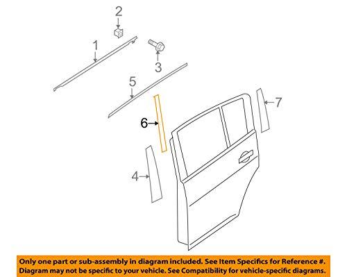 Algopix Similar Product 12 - Genuine Nissan 82812-EL000 Door Tape