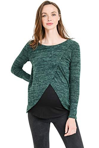 Algopix Similar Product 18 - HELLO MIZ Womens Maternity Sweater