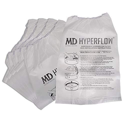 Algopix Similar Product 11 - MD Central Vacuum Hyperflow Paper Bags