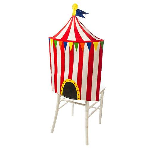 Algopix Similar Product 17 - Big Top Circus Chair Cover by Shindigz