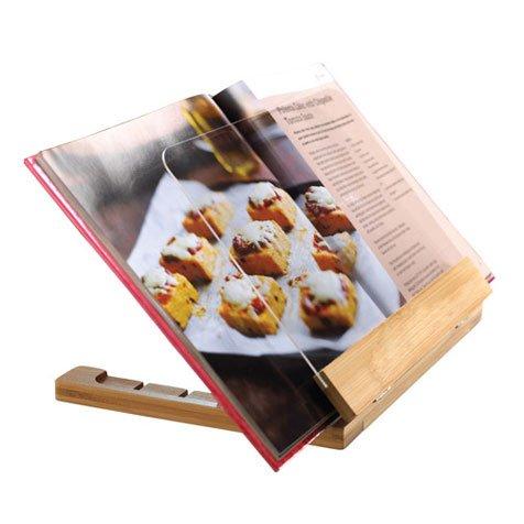 Algopix Similar Product 16 - Zipline Bamboo Recipe Book Stand