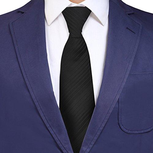 Algopix Similar Product 8 - YG CID00607 Black Mens Tie Shop