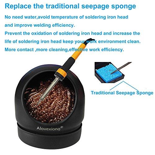 Algopix Similar Product 10 - Alovexiong Black Soldering Tip Cleaner