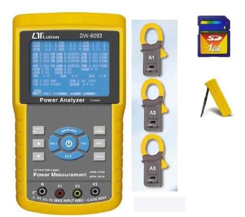 Algopix Similar Product 11 - DW6093 3 Phase Power Analyzer Tester