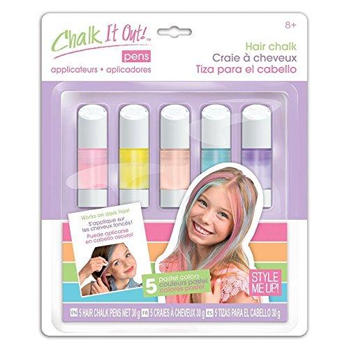 Algopix Similar Product 9 - Style Me Up Girls Hair Chalk Set
