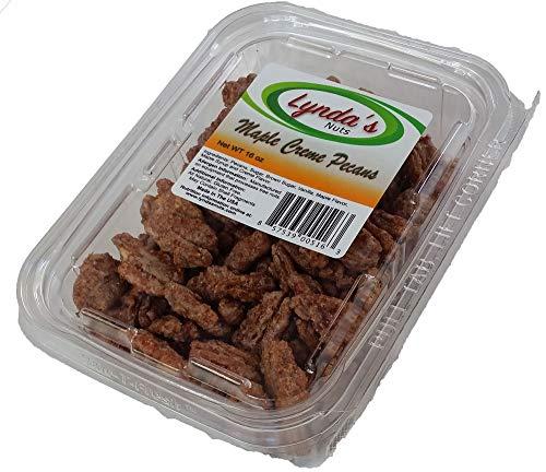 Algopix Similar Product 12 - Maple Creme Pecans by Lynda's Nuts, 1 LB