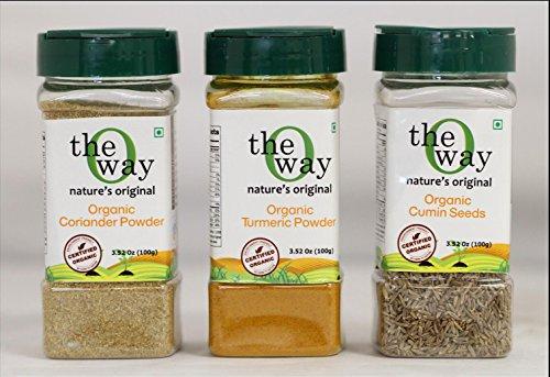 Algopix Similar Product 4 - The O Way Organic Spice Jar Set 2 jars
