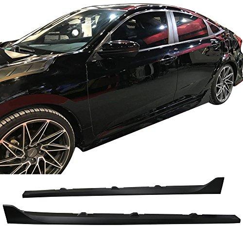 Algopix Similar Product 14 - Side Skirts Fits 20162018 Honda Civic