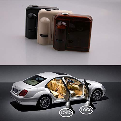 Algopix Similar Product 13 - BUICK Car Door LED Lighting Logo 2 Pcs