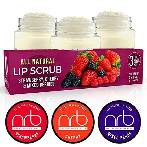 Algopix Similar Product 17 - NRB Beauty Revival Lip Scrub 3 Piece