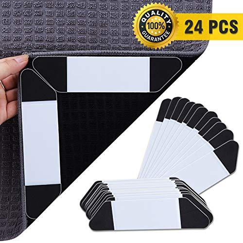 Algopix Similar Product 4 - iPrimio 24 Pcs Rug Gripper with EVA