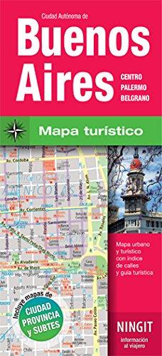 Algopix Similar Product 11 - Buenos Aires Mapa Turstico Spanish