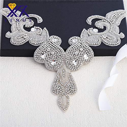Algopix Similar Product 14 - Crystal Rhinestone Applique Sweetheart