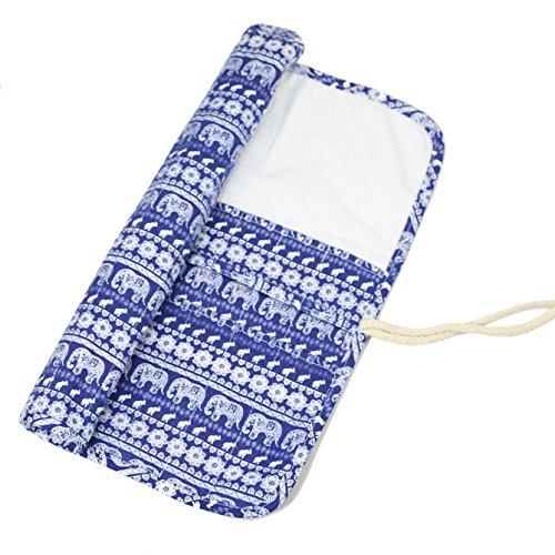 Algopix Similar Product 14 - 20 Pockets Art Paint Brushes Case Roll
