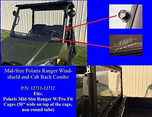 Algopix Similar Product 19 - MidSize Ranger Windshield  Cab Back