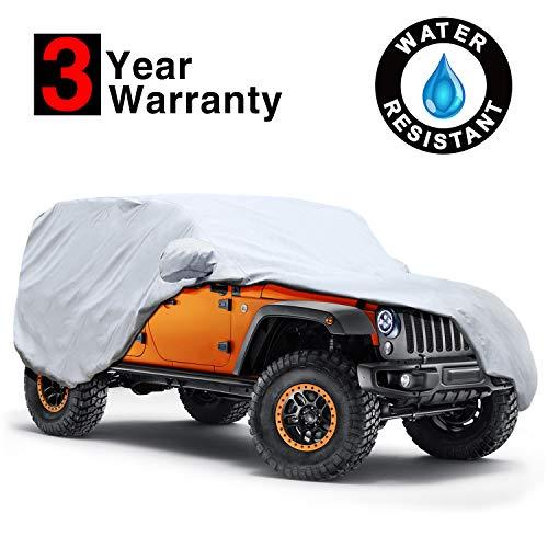 Algopix Similar Product 18 - KAKIT 5 Layers Jeep Cover for Jeep