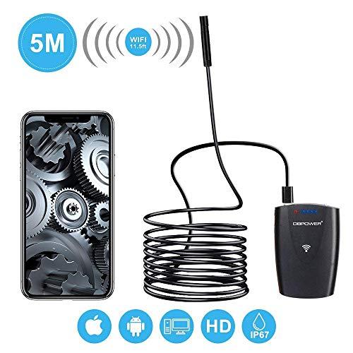Algopix Similar Product 2 - DBPOWER 2MP HD WiFi Endoscope
