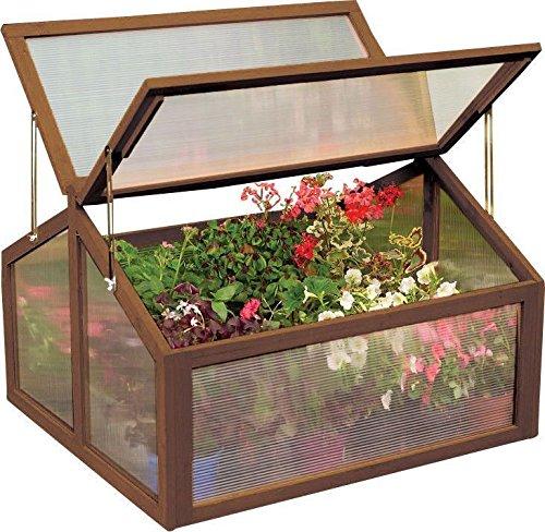 Algopix Similar Product 9 - Double Box Garden Wooden Cold Frame