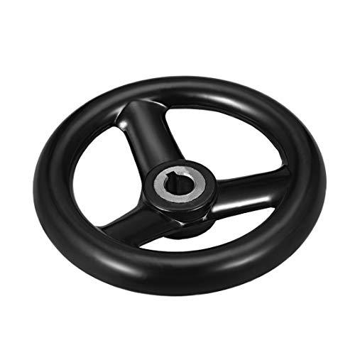 Algopix Similar Product 16 - uxcell Diameter Hand Wheel 125mm x 12mm