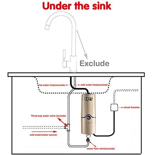 Algopix Similar Product 10 - Instant Tankless Water Heater Electric