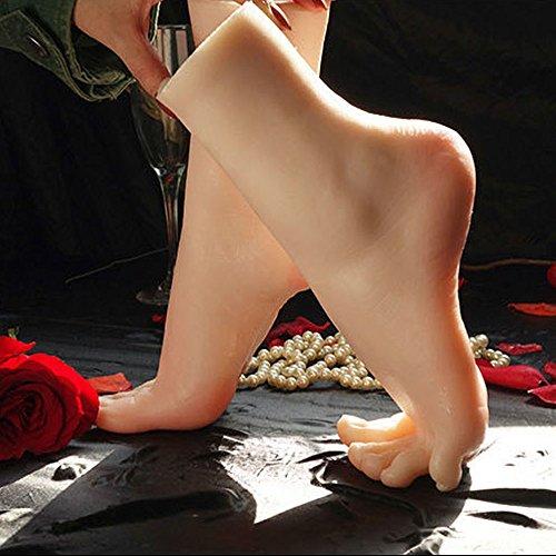Algopix Similar Product 2 - 1 Pair Silicone Lifesize Girl Mannequin