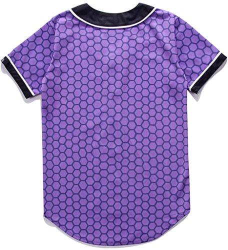 Algopix Similar Product 18 - PIZOFF Short Sleeve Arc Bottom 3D Honey