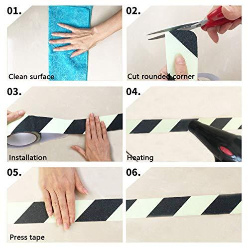 Algopix Similar Product 17 - Anti Slip Traction Tape Glow in Dark 2