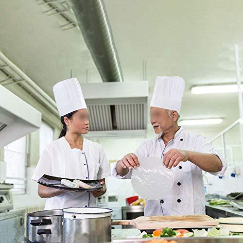 Algopix Similar Product 12 - 25 Pack Disposable Chef Hats Adjustable