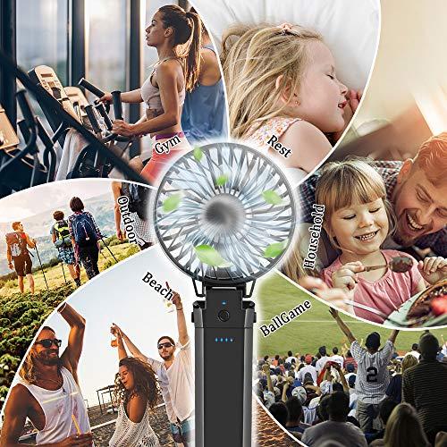 Algopix Similar Product 11 - Handheld Personal Powerbank Fan