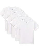 Algopix Similar Product 14 - Fruit of the Loom Boys Cotton White T