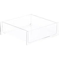 Algopix Similar Product 20 - Plymor Clear Acrylic Square Open Top