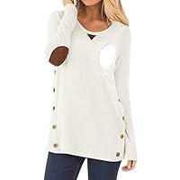 Algopix Similar Product 1 - Maternity TShirts Nursing Casual