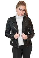 Algopix Similar Product 20 - Olivia Miller Womens Faux Leather Zip