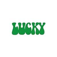 Algopix Similar Product 6 - Paper Lucky Word Cutout Shape for St
