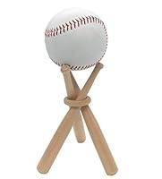 Algopix Similar Product 20 - BaseGoal Wooden Baseball Softball Stand