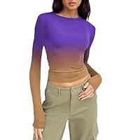 Algopix Similar Product 15 - Long Sleeve Shirts for Women Going Out