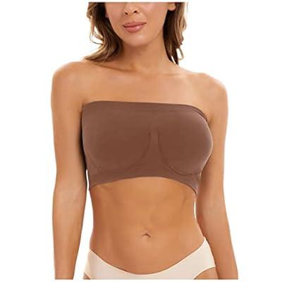 Best Deal for Strapless Bra for Big Busted Women Push Up Stretch