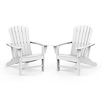 Algopix Similar Product 16 - BRIOPAWS Adirondack Chairs Set of 2