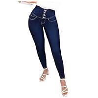 Algopix Similar Product 19 - Jeans for Women Denim Jeans High
