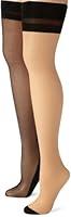 Algopix Similar Product 6 - Music Legs Womens 2 Pack Backseam