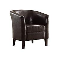 Algopix Similar Product 5 - Benjara Wood  Polyurethane Club Chair